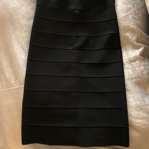BCBG MaxAzria black textured pencil skirt!!